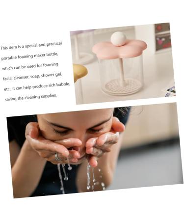 HAPINARY Facial Foamer Bubble Maker Skincare Facial Plastic Foaming Maker Foaming Bottle Face Wash Foamer Face Wash Bubble Maker Facial Cleaning Device Foams Maker - Buy Online on GoSupps.com