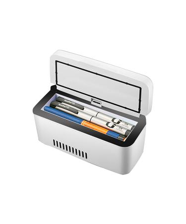 ZZBB LCD Display Insulin Cooler Case Portable Insulin Cooler Refrigerated Box Rechargeable Medicine Mini Fridge Cooler for Home Car Travel