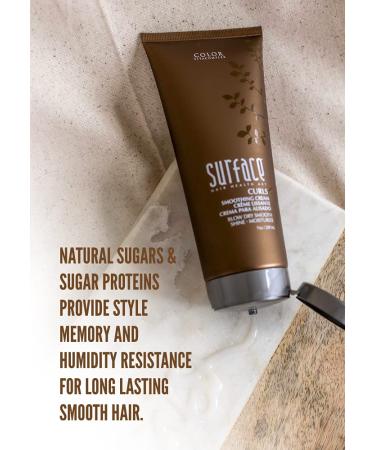 Surface Curls Smoothing Cream - Natural Cruelty-Free Formula for Moisture, Shine, and Softness | 7 oz - Buy Online on GoSupps.com