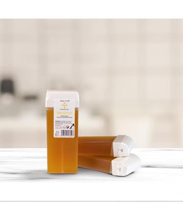 GUILL Gold Wax | 100ml Professional Wax for Legs Armpits & Body | Easy Application for Thick Hair | 3-Piece Set | All Skin Types - Buy Online on GoSupps.com