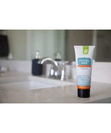 Redmond Clay Facial Mud with Silver - 4 oz Tube | Natural Skincare Treatment - Buy Online on GoSupps.com