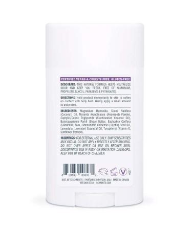 Schmidt's Lavender Tips Aluminum-Free Deodorant Stick for Sensitive Skin - 2.65 oz (3 Pack) - Buy Online on GoSupps.com
