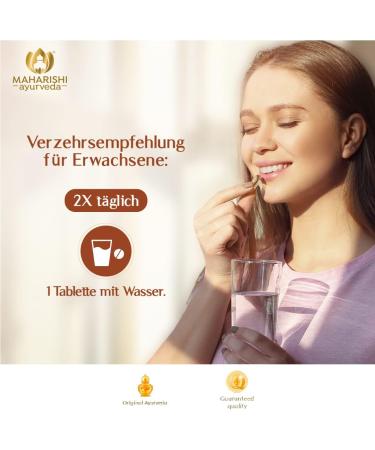 Maharishi Ayurveda Ashwagandha - Organic Indian Sleep Berry 60 Tablets - Vegan Lab Tested Quality - Buy Online on GoSupps.com