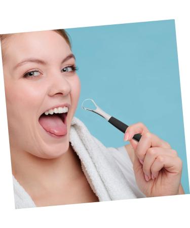 Premium Stainless Steel Tongue Scraper Set - Oral Cleaning Tools & Portable Accessories for Fresh Breath - Buy Online on GoSupps.com
