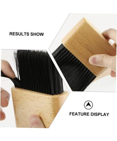 Healeved 1pc Cleaning Barber Duster Neck Duster Salon Hair Duster Hair Brush Haircut Brush Hair Removal Haircut Duster Hair Cutting Neck Duster - Buy Online on GoSupps.com