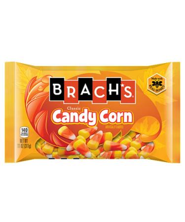 Brach's Classic Candy Corn, Made with Real Honey (Classic 11-oz Bag, 3 Pack) Classic 11-oz Bag 10.97 Ounce (Pack of 3)