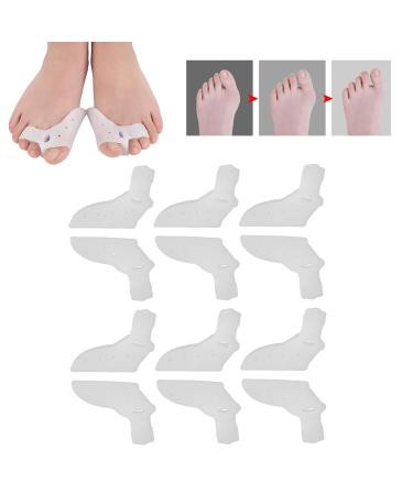 SEBS Big Toe Separator Soft Pad - 6 Pairs for Pain Relief and Overlapping Corrector - Buy Online on GoSupps.com
