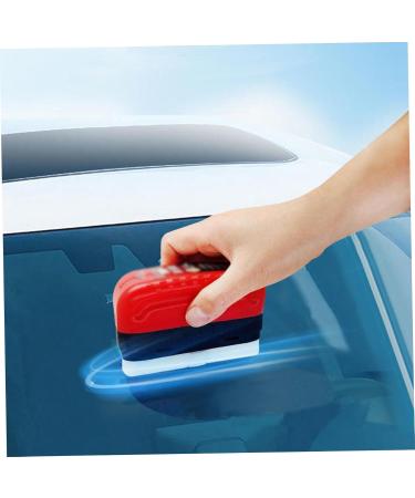 2PCS Car Glass Oil Film Cleaner Glass Coating for Windshield with Applicator Portable Oil Film Remover for Car Window Improves Clarity and Visibility - Buy Online on GoSupps.com