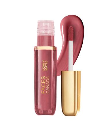 Comfy Matte Liquid Lipstick - Fixed It For You 11 3 ml | Comfortable 10HR Longstay | Intense Matte Color | Almond Oil & Vitamin E Infused | Super Smooth | No Dryness | No Alcohol