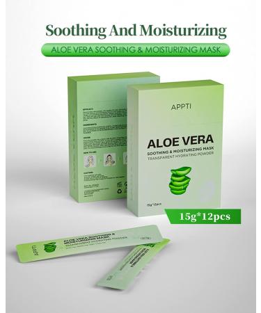 VolksRose Aloe Vera Peel-off Hydro Facial Mask | Deep Moisturizing & Soothing Essence for Dull Skin - International Shipping - Buy Online on GoSupps.com