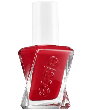 essie Gel Couture Longlasting High Shine No UV Lamp Required Nail Polish Bright Hot Red Colour Shade 270 Rock The Runway 13.5ml Red 13.5 ml (Pack of 1)