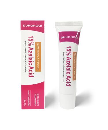 Azelaic Acid for Face Balance Skin Tone & Cleanse Pores Azelaic Acid Serum Relieve Acne Blackhead & Redness Premium Skin Care 20g (1PCS) 1 Pack (20g)