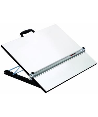 Martin Universal Design 18" x 24" Pro-Draft Deluxe Adjustable Angle Parallel Drawing Board, White Melamine, 1 Each (U-PEB1824K)