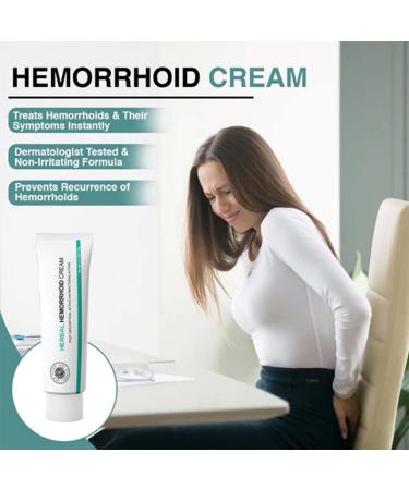 Herbal Hemorrhoids Cream Medalisk Hemorrhoid Cream Hemorrhoids Ointment Relief for Women and Men (2PCS) - Buy Online on GoSupps.com