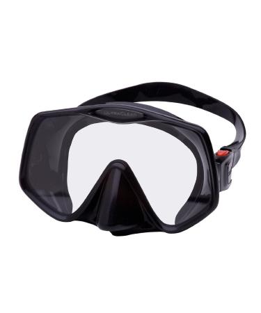 Atomic Frameless 2 Scuba Mask (Regular fit) Black Regular