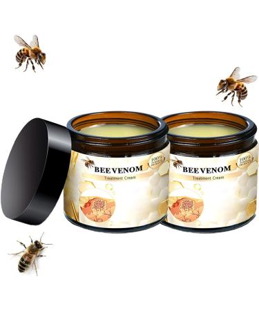 2 Cans Bee Venom Cream Bee Removal Cream Bee Repair Cream for Men&Women