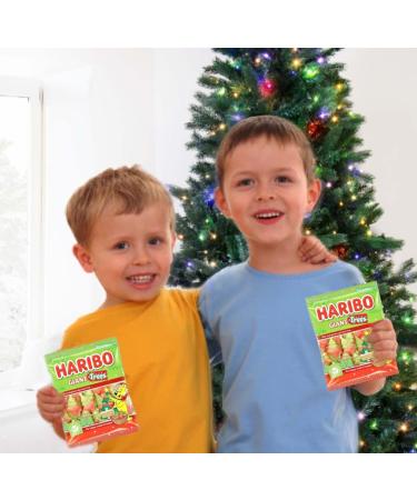 Giant Christmas Trees Jelly Sweets - Tasty Vegetarian Jelly Retro Sweets in Bulk Share Bag Pack of 6 x 160g. Great Birthday Gift for Kids Party Bag Fillers Sweets Hamper Movie Night with Card. - Buy Online on GoSupps.com