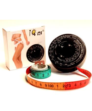Buy BMI Tape Measure Black Edition - Accurate Health Measurement with German Labeling - Buy Online on GoSupps.com