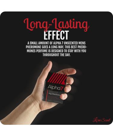 Alpha 7 Unscented Men s 7 mg of Pheromone Cologne - Pheromone Infused Oil to Boost Confidence & Attract Attention - Cologne Made with Premium Ingredients - 2x (1 ml) 2 Count (Pack of 1) - Buy Online on GoSupps.com