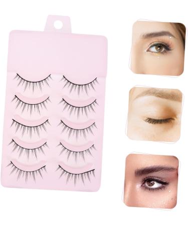 5 Pairs Fake Eyelashes Girls Accessories False Eyelashes False Lashes Wispy Lashes Fakes Eyelash Magnetic Girl Makeup Eyelashes Girl Eyelash Beauty Girl False Lash Beauty Eyelashes - Buy Online on GoSupps.com