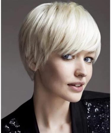 Stylish European & American Wigs for Black Women | Short Natural Straight Hair | Dark Brown & Ash Options - Buy Online on GoSupps.com