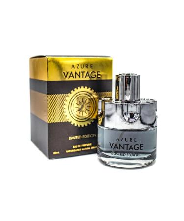 Secret Plus Azure Vantage Limited Edition Cologne for Men/Eau de Parfum Natural Spray Vaporizateur 3.4 oz 100 ml / FL2113