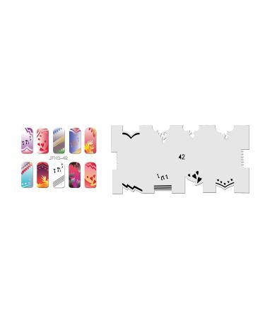 Fingernail stencil (airbrush nail art) Fengda JFH03-042