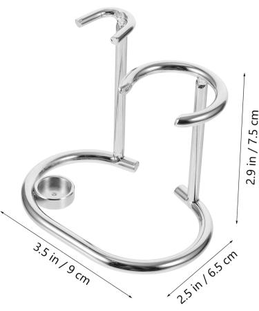 Angoily 2-Set Razor Holder & Shave Organizer Stand | Premium Wood Shavings Storage | International Shipping Available - Buy Online on GoSupps.com