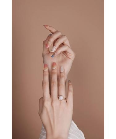 DANNI & TONI Semi Cured Gel Nail Strips - Summer Beach Holiday Gel Nail Stickers - 28 Stickers - Buy Online on GoSupps.com
