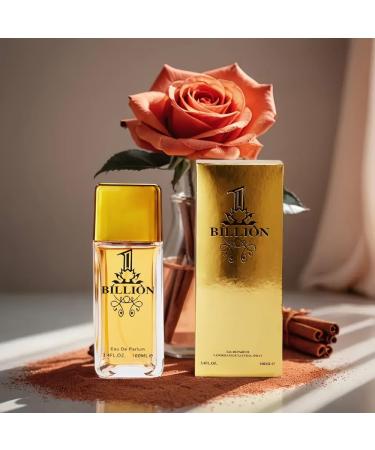 King&1 Billion Men Cologne Set Eau De Parfum Spray For Men Fruity Notes Enriched By A Strong Woody Based Fragance Ideal for Day Wear - 3.4 Fl Oz - Buy Online on GoSupps.com