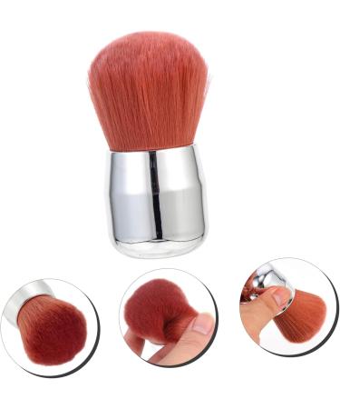 Angoily Mushroom Head Dust Brush Highlighter Brush Face Makeup Brush Nail Art Brush Shading Powder Applicator Liquid Makeup Shading Powder Brush Aluminum Tube Hair Brush Travel Portable - Buy Online on GoSupps.com