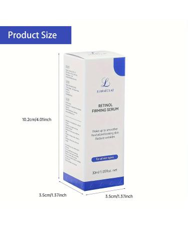 Retinol Firming Serum for All Skin Types | Improve Elasticity & Refresh Texture | 30ml Best Absorption & Smoothing Formula - Buy Online on GoSupps.com