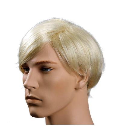 SHIYID Heat Resistant Synthetic Short Wig for Men | Straight Hairstyles Fiber - Best for Style & Comfort - Buy Online on GoSupps.com