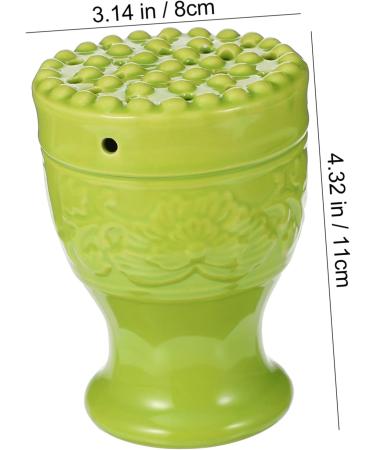 Premium Moxa Stick Holder & Moxibustion Tank - Ceramic Portable Massage Device for Heat Therapy & Back Care - Buy Online on GoSupps.com