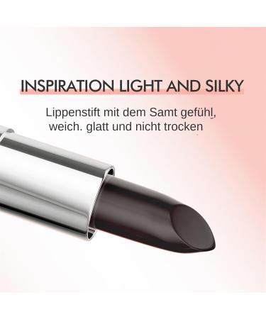 Long lasting lipstick sweat resistant color black rose for daily use party evening makeup and travel - Buy Online on GoSupps.com