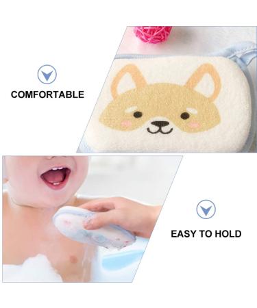 Lurrose 6Pcs Baby Bath Sponge | Cartoon Animal Design | Absorbent Exfoliating Shower Sponge for Kids | Ultra Soft Foam Body Scrubber for Boys and Girls | Mixed Pattern - Buy Online on GoSupps.com