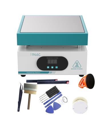 Artgos 946c Telephone screen separate intelligent preheating station with LCD digital display and electrical microcomputer heating plate to maintain a constant temperature