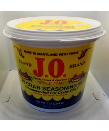 5 Pounds of #2 J.O. Crab Seasoning 5 Pound (Pack of 1)