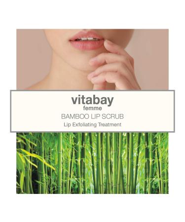 Bamboo Lip Scrub - Exfoliating Treatment with Bamboo Particles | 2 x 15 ml Pack | Soft Smooth Lips - Buy Online on GoSupps.com