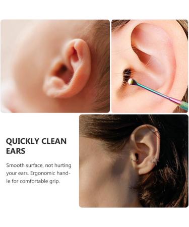 6pcs Stainless Steel Spiral Ear Picking Tool Set | Durable Earpicks for Safe Ear Cleaning | International Shipping Available - Buy Online on GoSupps.com