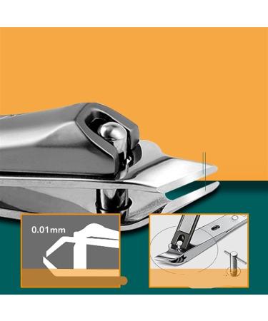 CHJHJKG Nail Clippers (Beauty) Slanted Tip Slanted Nail Clippers Cutter Oblique Cuticle Scissors Trimmer Remover with File Manicure Tool(Gold) - Buy Online on GoSupps.com