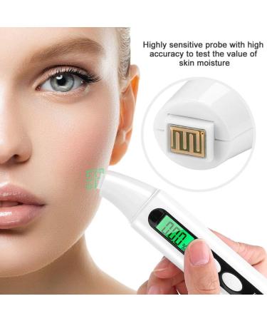 Digital Face Skin Tester Tests Moisture and Fat 0 99.9% Skin Analyzer Monitor Skin Moisture Oil Tester Skin Analyzer with LCD Digital - Buy Online on GoSupps.com