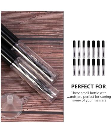 FOMIYES 1 Set Mascara Bottle Clear Mascara for Eyelashes Volume Empty Mascara Tube with Eyelash Wand Travel Black - Buy Online on GoSupps.com