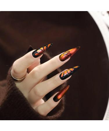 Cat Eye Nail Polish Quick Dry Glitter Nail Polish (06) Starry Sky Brown - Buy Online on GoSupps.com