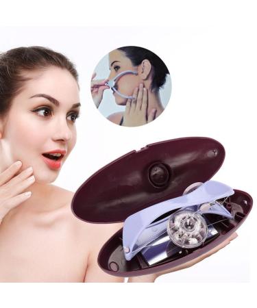 Premium Face Hair Depilator - Comfortable Threading Hair Removal Epilator for Women | Easy to Use Gift with 10 Cotton Lines - Buy Online on GoSupps.com