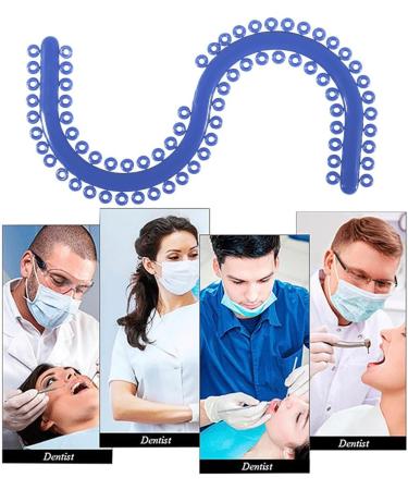 Braces Separator - 700 PCS Teeth Elastic Orthodontic Ligature Ties Rubber Bands for Effective Dental Care - Buy Online on GoSupps.com