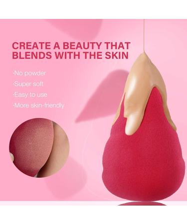 Sponge Cushion Puffs Makeup Sponge Blender Foundation Beauty Tool Powder Puff with Screw Shape Face Makeup Loose Powder Cushion Makeup Sponge for Contouring Under Eyes and Corners - Buy Online on GoSupps.com