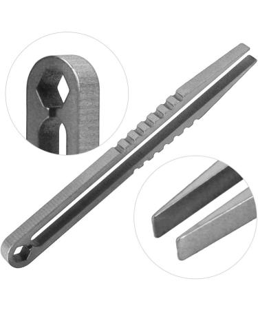 Portable EDC Tweezers for Splinter Removal & Eyebrow Care | Mini Camping Tool - Wandercamping - Buy Online on GoSupps.com