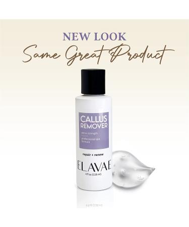 ELAVAE Foot Callus Remover Gel - Dead Skin Remover for Feet - Works with Pumice Stone or Scraper - Scent Free - 4 Fl Oz - Buy Online on GoSupps.com