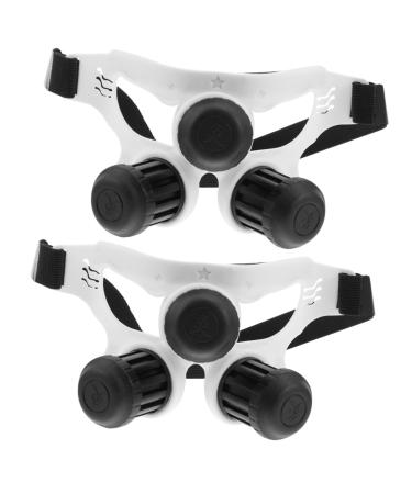 Beavorty 2 Series-Box Nasal Moxibustion Dyspn White Out Moxibustion Instrument Moxibuscy for the Moxa burner Household Applicable Mox Abrener Face Ai-Box Holding Best Nose PP White 19x10.5cmx2Pcs Weißx2Stk